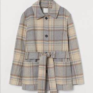 Plaid Coat - price firm